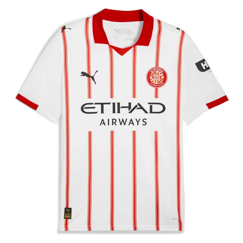 Acheter En Ligne Puma T-shirt à manches courtes Domicile Girona FC Replica 25/26