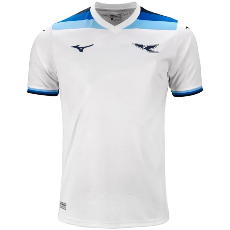 Mizuno T-shirt à manches courtes Domicile Lazio 125th Offre Limitée