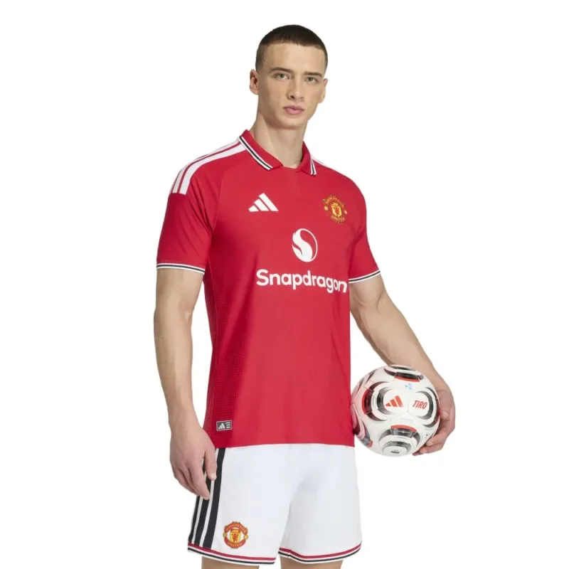 Nouvel Arrivage adidas T-shirt à manches courtes Domicile Manchester United 26/27 Authentic Jersey