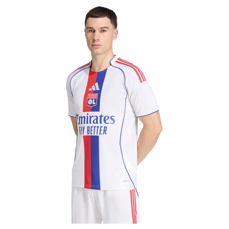 Achetez Aujourd'hui adidas T-shirt à manches courtes Domicile Olympique De Lyon 25/26