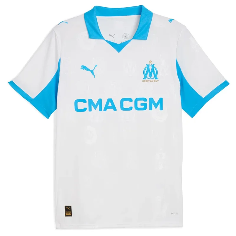 Puma T-shirt à manches courtes Domicile Olympique Marseille 25/26 Replica Nouvel Arrivage