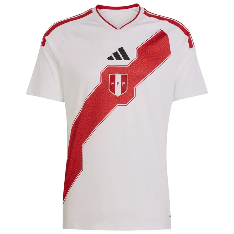 adidas T-shirt à manches courtes Domicile Peru 26/27 Replica Expédié Aujourd'hui