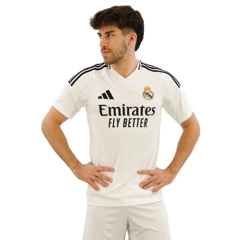 Bon Plan adidas T-shirt à manches courtes Domicile Real Madrid 24/25
