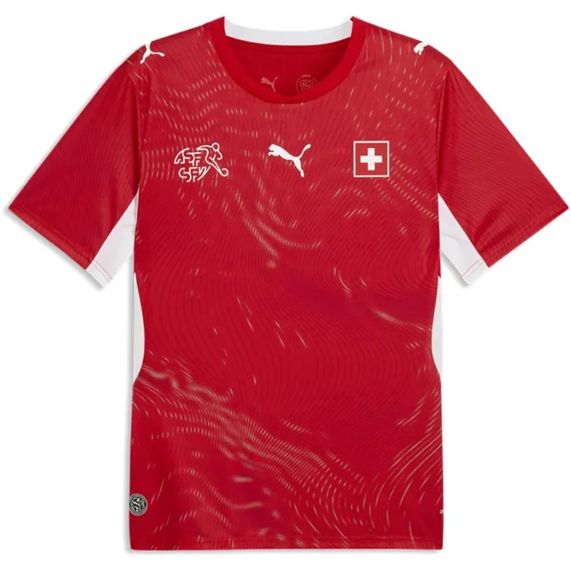 Commander Maintenant Puma T-shirt à manches courtes Domicile Suisse SFV 25/26 Replica