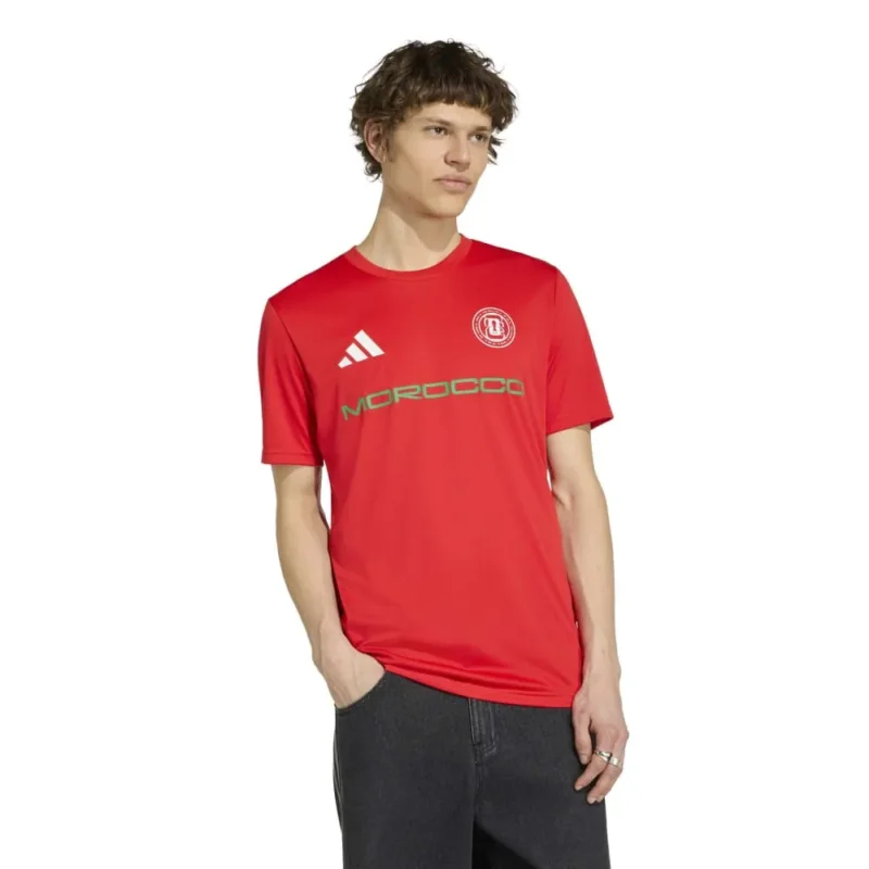 adidas T-shirt à manches courtes FIFA® World Cup 2026 Morocco Jersey Certifié