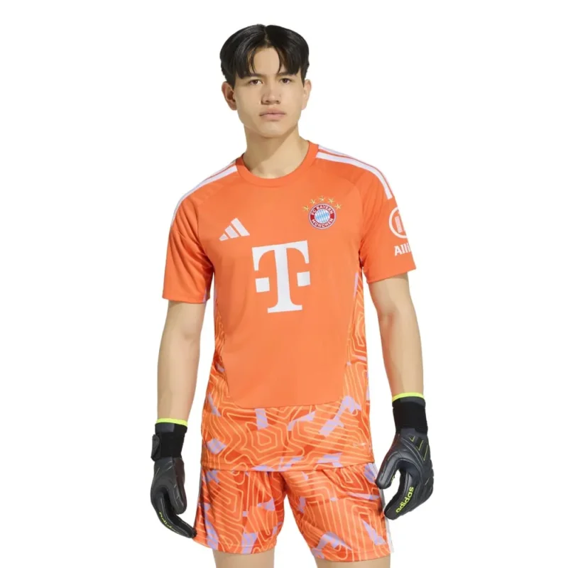 adidas T-shirt à manches courtes Gardien de but Domicile FC Bayern Munich 26/27 Commander Maintenant