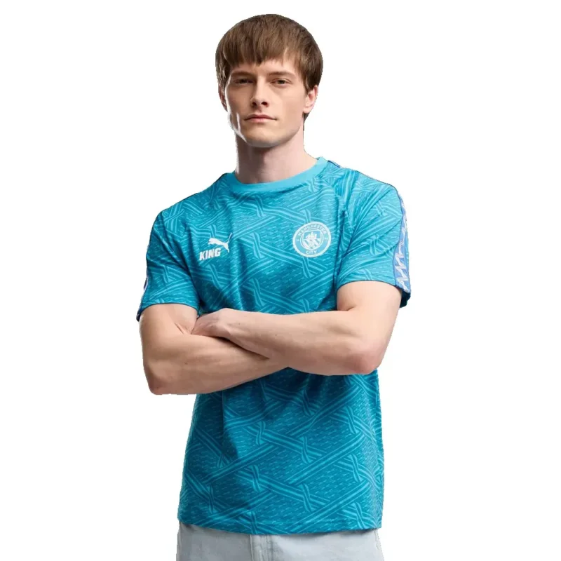 Meilleure Vente Puma T-shirt à manches courtes Manchester City FC King