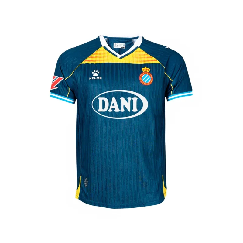 Kelme T-shirt à manches courtes Third RCD Espanyol 25/26 Replica Vente Directe