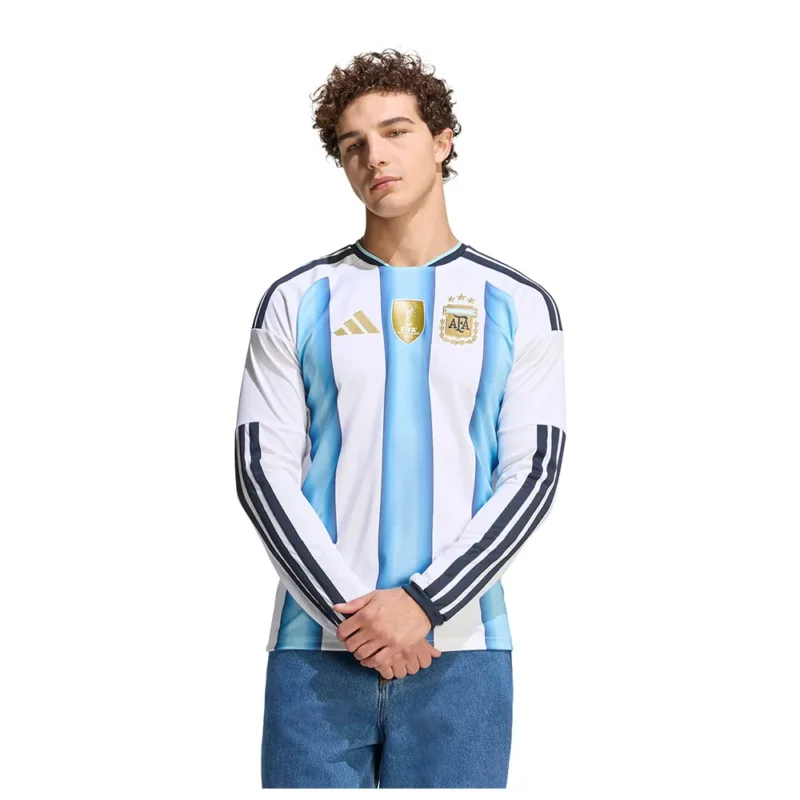 adidas T-shirt à manches longues Domicile Argentina 26/27 Replica Meilleur Prix