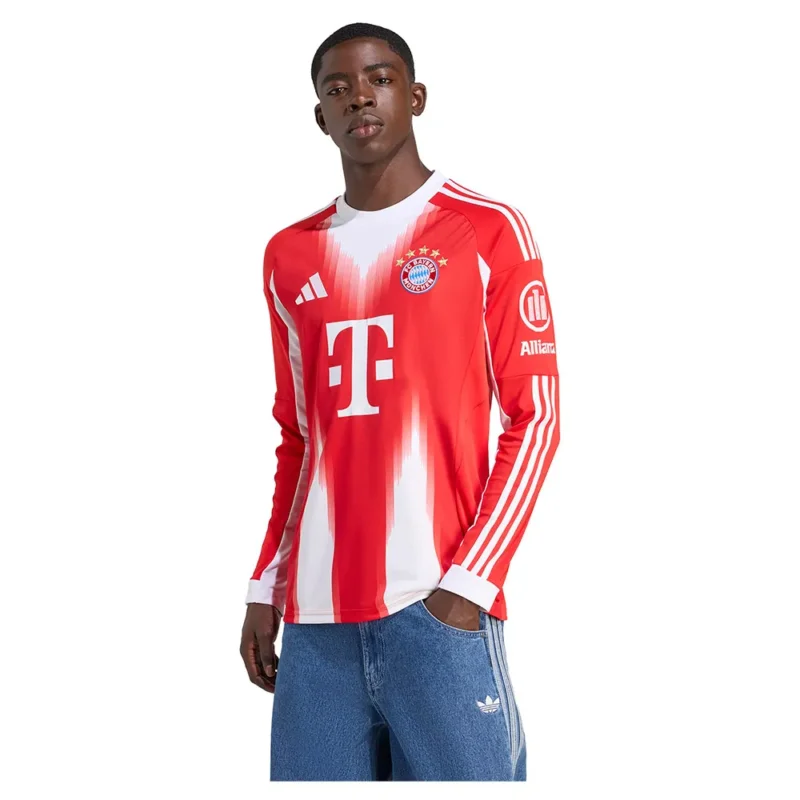 adidas T-shirt à manches longues Domicile FC Bayern 25/26 Prix Cassé