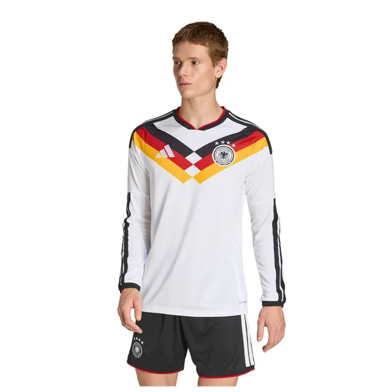 adidas T-shirt à manches longues Domicile Germany 26/27 Replica Bon Plan