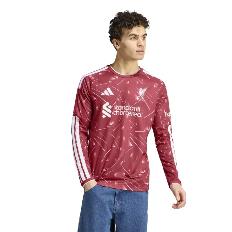 adidas T-shirt à manches longues Domicile Liverpool FC 26/27 Quantité Limitée