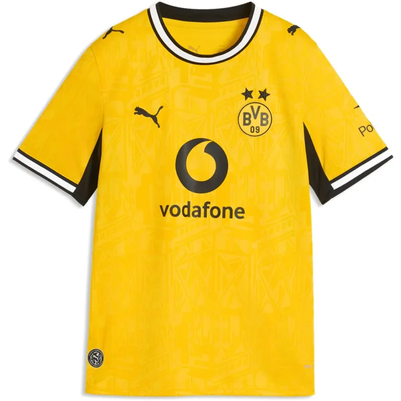 Puma T-shirt manches courtes junior Domicile BVB Borussia Dortmund Replica Dernier Modèle