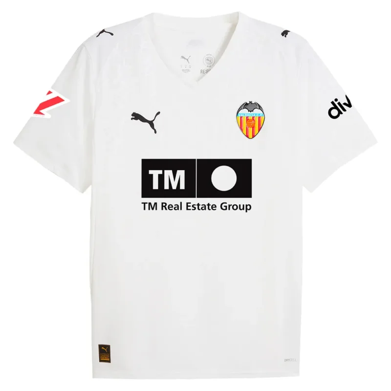 Populaire Puma T-shirt manches courtes junior Domicile Valencia CF 25/26 Replica