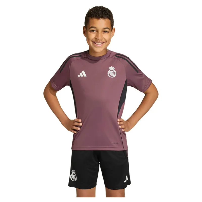 adidas T-shirt manches courtes junior Entraînement Real Madrid 25/26 Tiro Competition Jusqu'à Épuisement Des Stocks