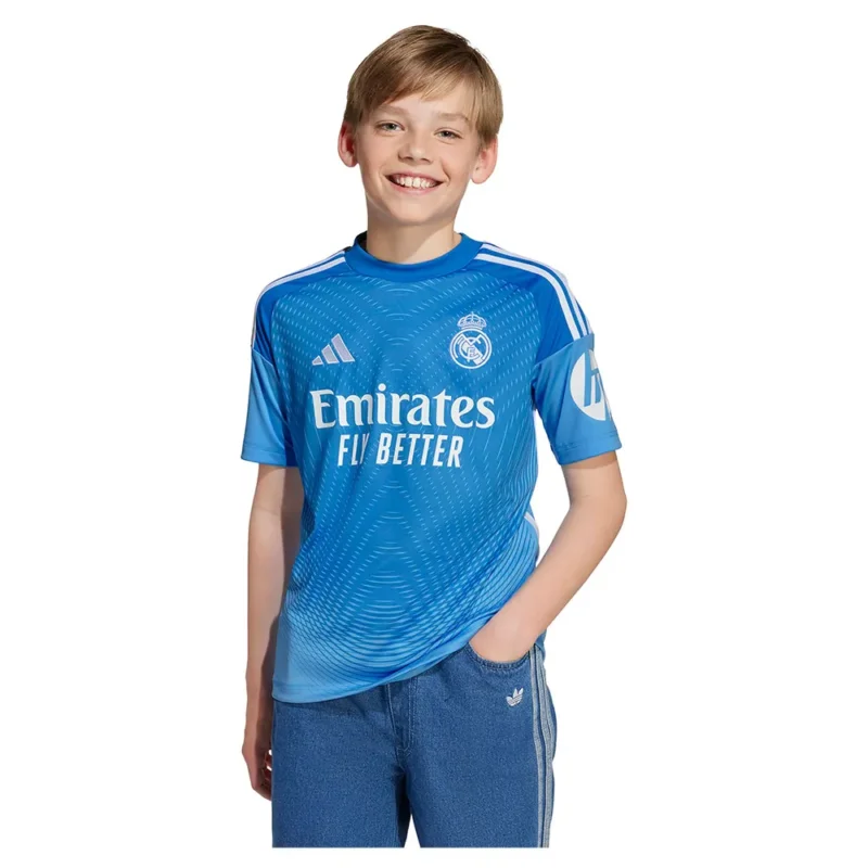 Authentique adidas T-shirt manches courtes junior Gardien de but Domicile Real Madrid 25/26