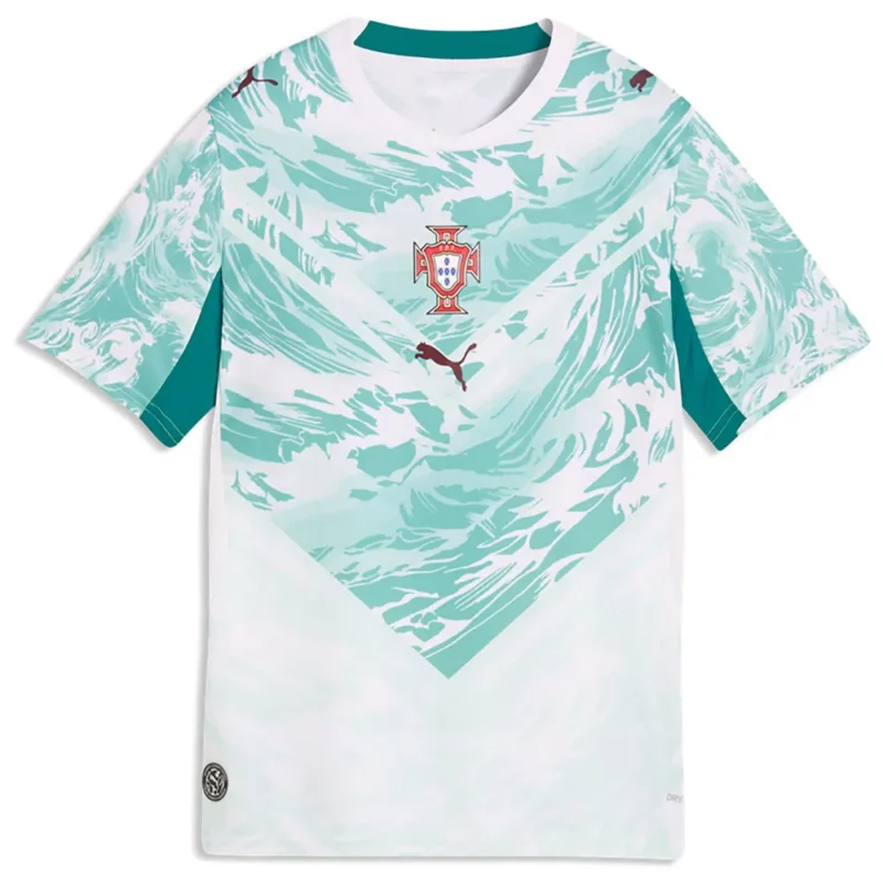 Acheter En Ligne Puma T-shirt manches courtes junior Loin Portugal 25/26 Replica
