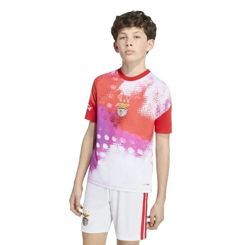 Retour Gratuit adidas T-shirt manches courtes junior Présentation Benfica 26/27 Jersey