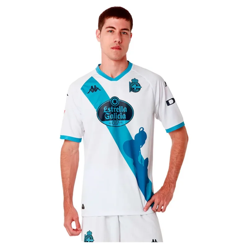 Kappa T-shirt manches courtes junior Third Deportivo La Coruña Kombat 24/25 Expédition Rapide