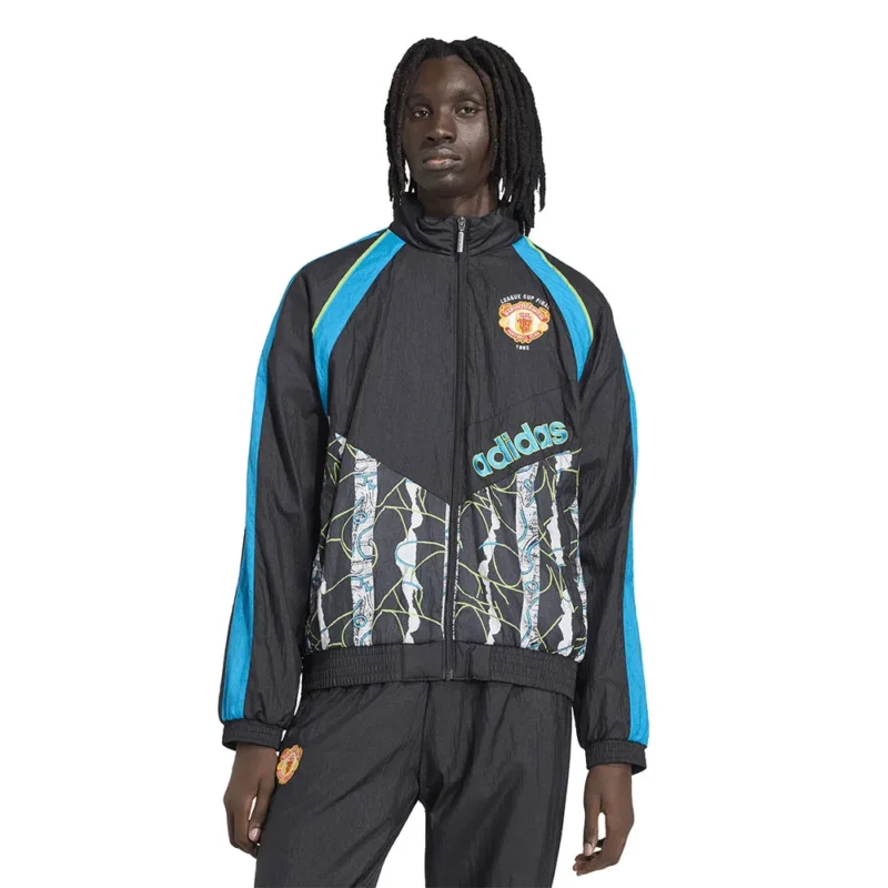 adidas Veste de survêtement Manchester United 1990 Meilleure Vente