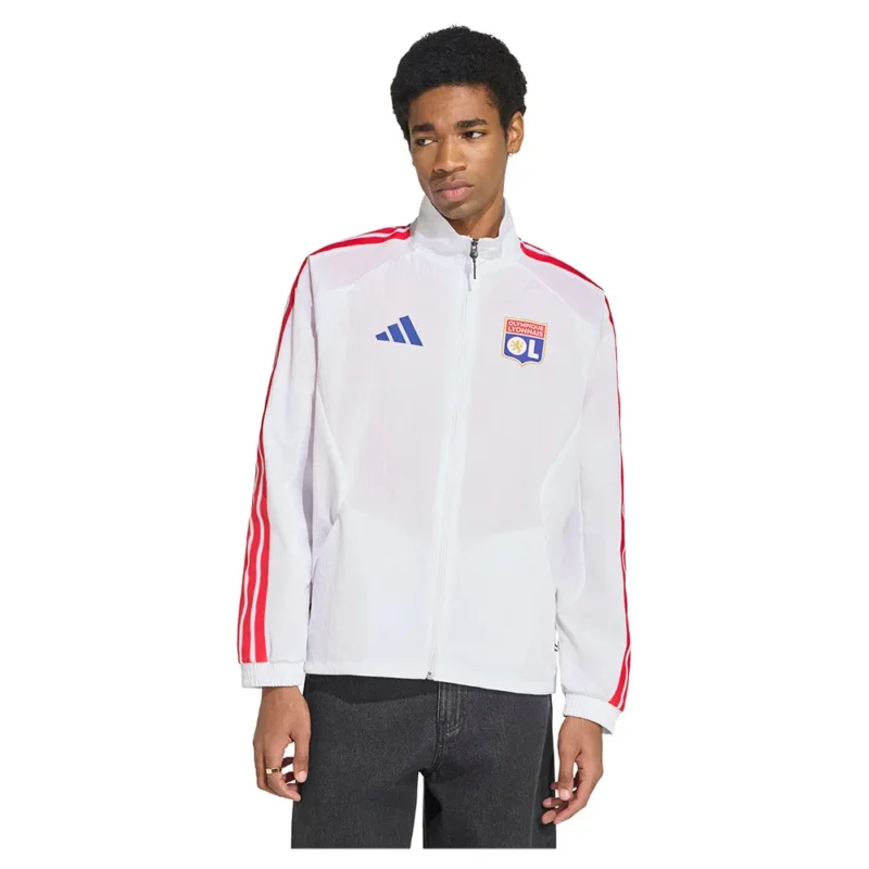 Soldes adidas Veste de survêtement Olympique De Lyon Home Anthem