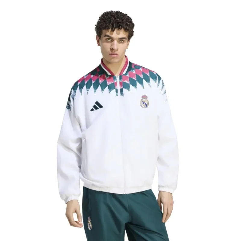 Livraison Express adidas Veste de survêtement Real Madrid Stadium