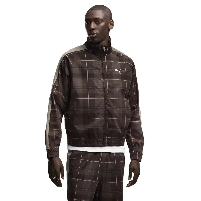 Populaire Puma Veste de survêtement T7 Relaxed Tartan