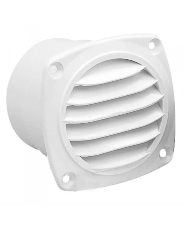 Produit De Marque Pris air ABS blanc avec collier 126 x 126 mm