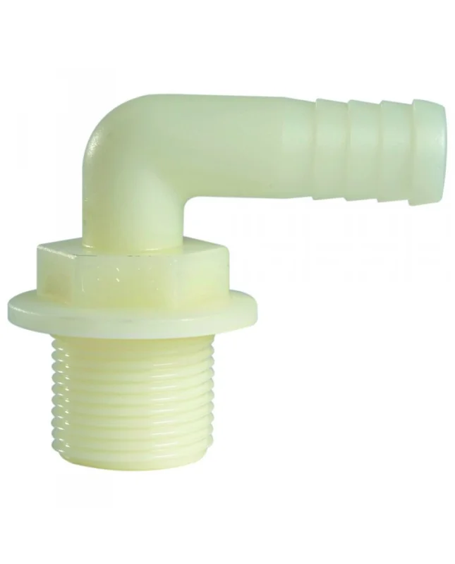 Certifié Raccord nylon coudé - 1/2‘‘ x 15 mm