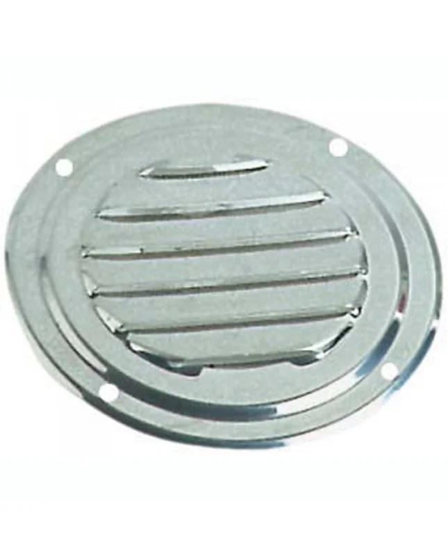 Grille d‘aération circulaire en inox - Ø 125 mm - sans moustiquaire Dernier Modèle