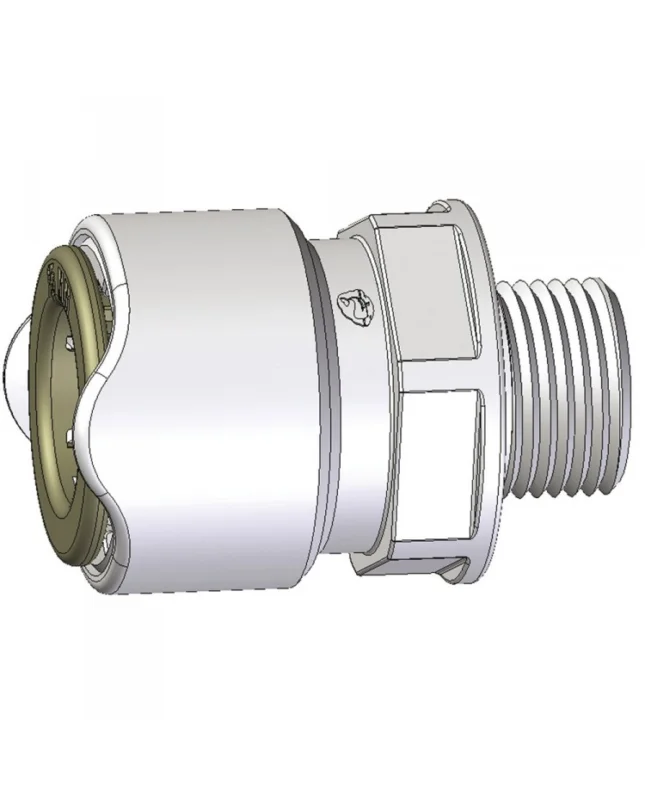 Adaptateur mâle 1/2‘‘ Whale BSP Retour Gratuit