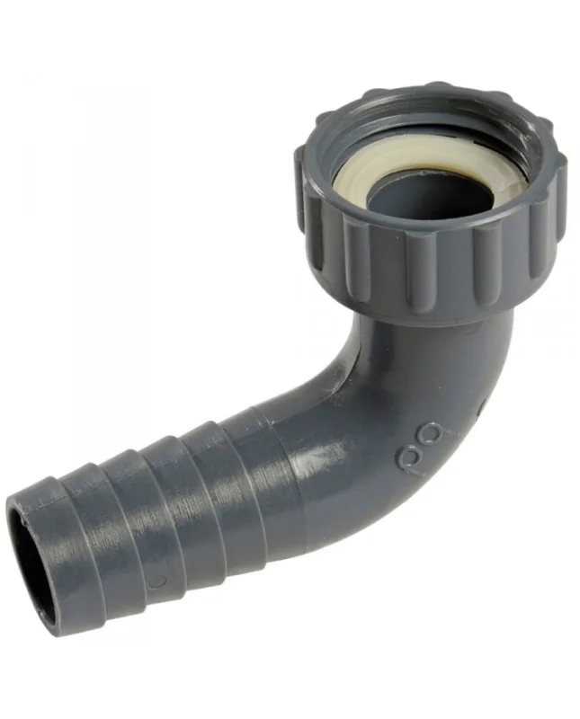 Raccord annelé polypropylène - 90° 3/4‘‘ x 19 mm Prix Cassé