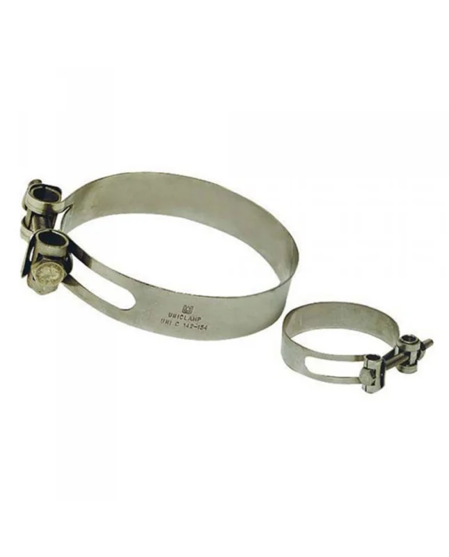 Collier inox heavy duty - 118 à 126 mm Prix Choc