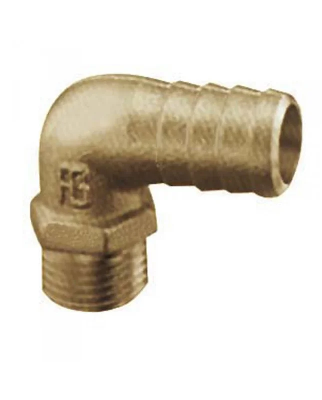 Embout laiton mâle à 90° - 40 mm - 1‘‘1/4 Marque