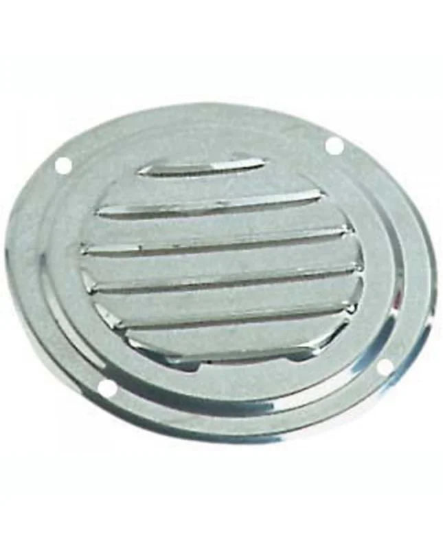 Grille d‘aération circulaire en inox - Ø 178 mm - avec moustiquaire Certifié