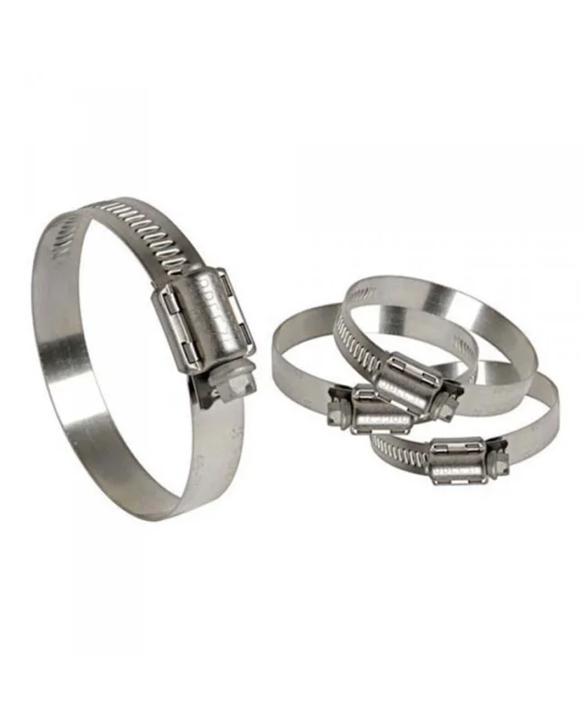 Haute Qualité Collier inox 316 - 12 mm - 70 à 90 mm - Boite de 10