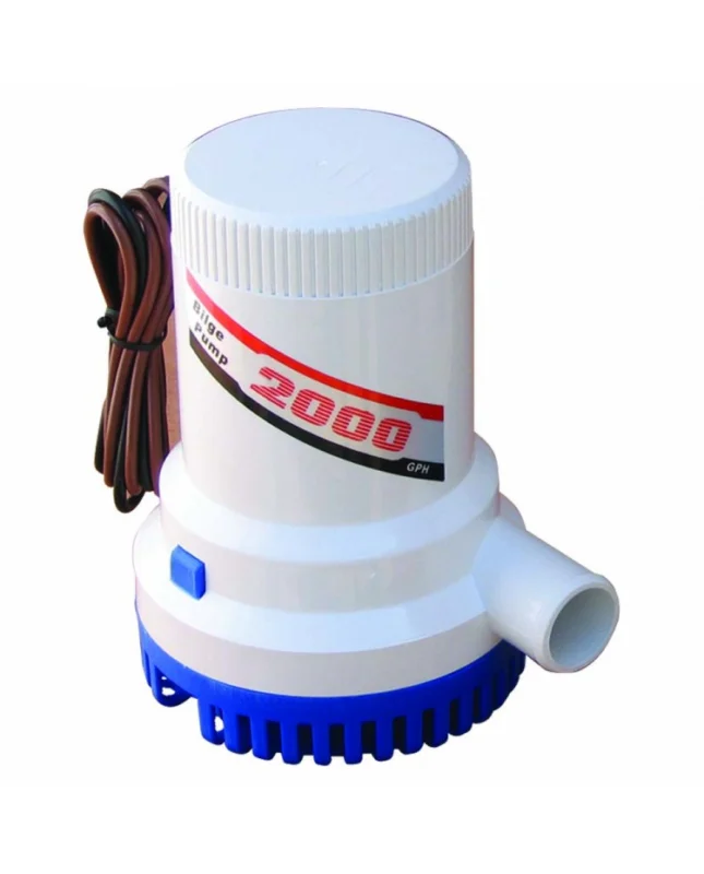 Retour Gratuit Pompe de cale centrifuge - 2000 - 7570 l/h - 12 V