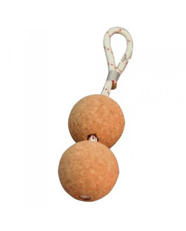 Acheter Direct Porte-clés liège deux boules - Ø 50 mm - Boite de 10