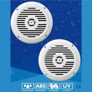 Haut-parleur ROCK - la paire - 120 W - blanc Bon Plan