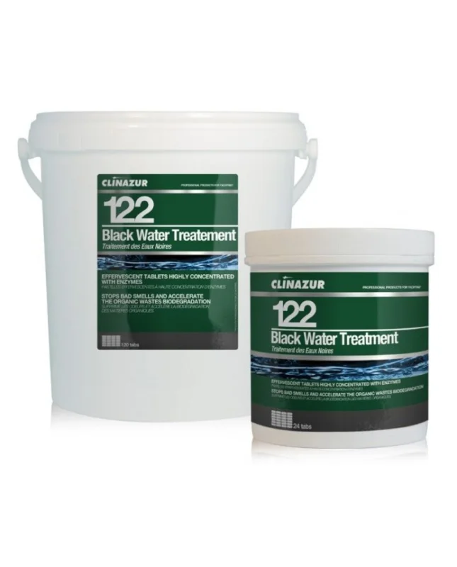 Traitement réservoir eau noire bio enzymatique - 120 pastilles Acheter Direct