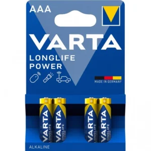 Prix Bas Pile alcaline LR03 - AAA Longlife Power - Blister de 4