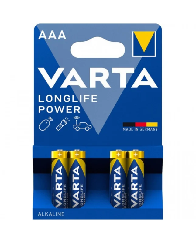 Prix Bas Pile alcaline LR03 - AAA Longlife Power - Blister de 4