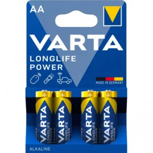 Pas Cher Pile alcaline LR06 - AA Longlife Power - Blister de 4