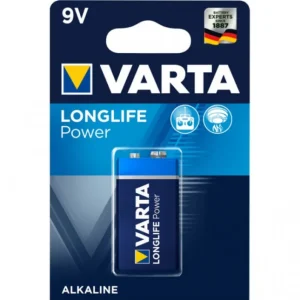 Pile alcaline 9 V 6LR61 Longlife Power - En blister Offre Spéciale