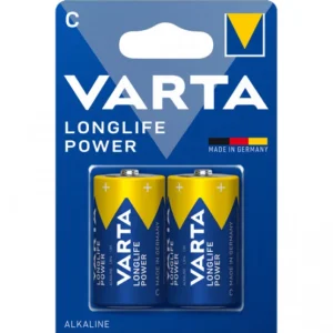 Authentique Pile alcaline LR14 - C Longlife Power - Blister de 2
