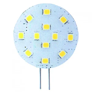 Prix Bas Ampoule LED - G4 latérale 30 mm - 9 - 32 V - 130 lumens - En blister