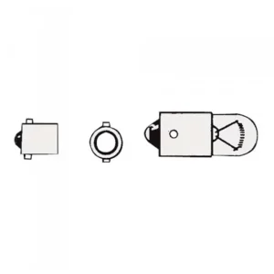 Satisfait Ou Remboursé Petite ampoule à baïonnette 12 V 4 W - Lot de 10