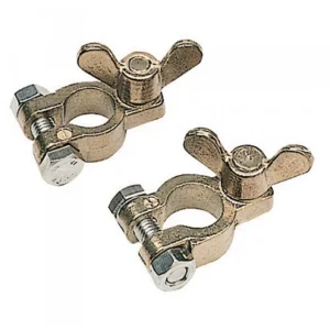 Cosses de batterie bronze - la paire Prix Cassé