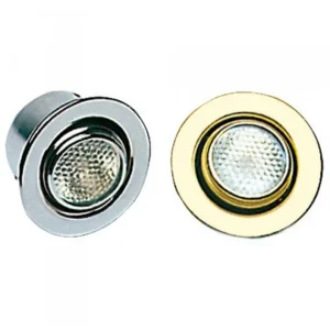 Commander Vite Spot encastrable laiton poli or.
