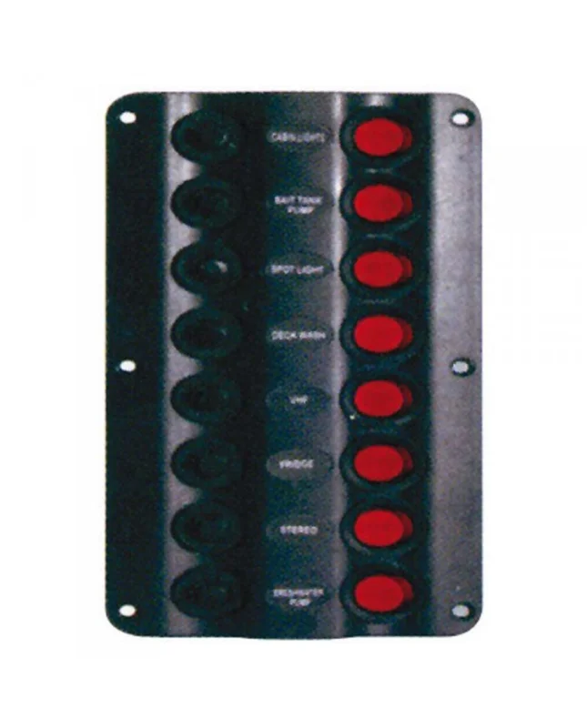 Usine Directe Tableau électrique Wave - 8 inters - 210 x 100 mm - En blister